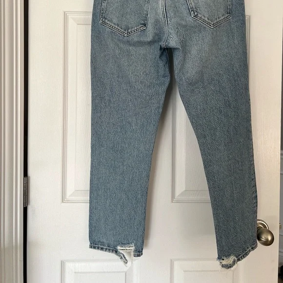 Agolde Riley crop jeans in size 28 "Blue" wash - Picture 3 of 5